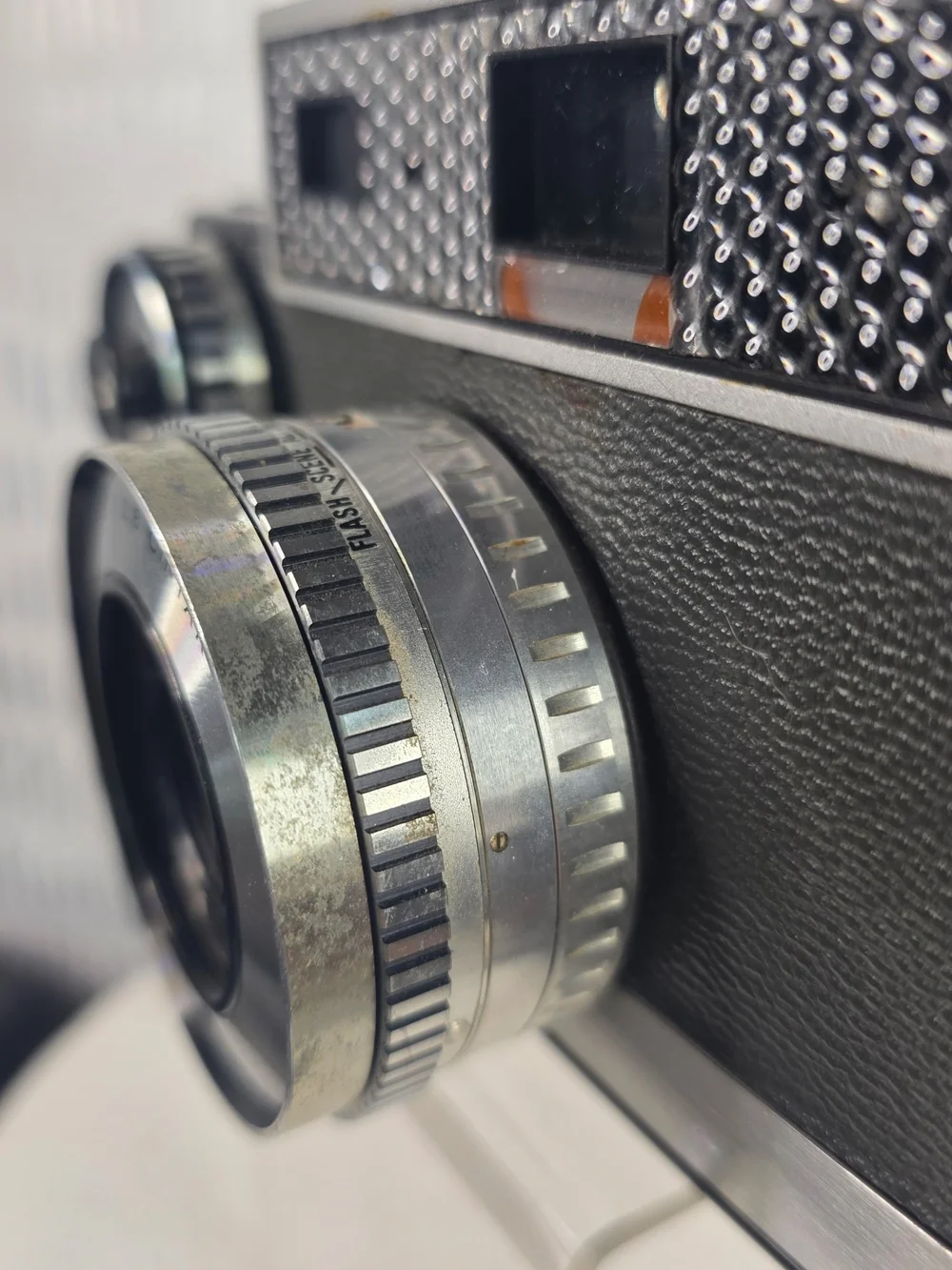 Argus Autronic 35mm Film Camera, f/3.5 Cintar Compur Lens, Original Leather Case